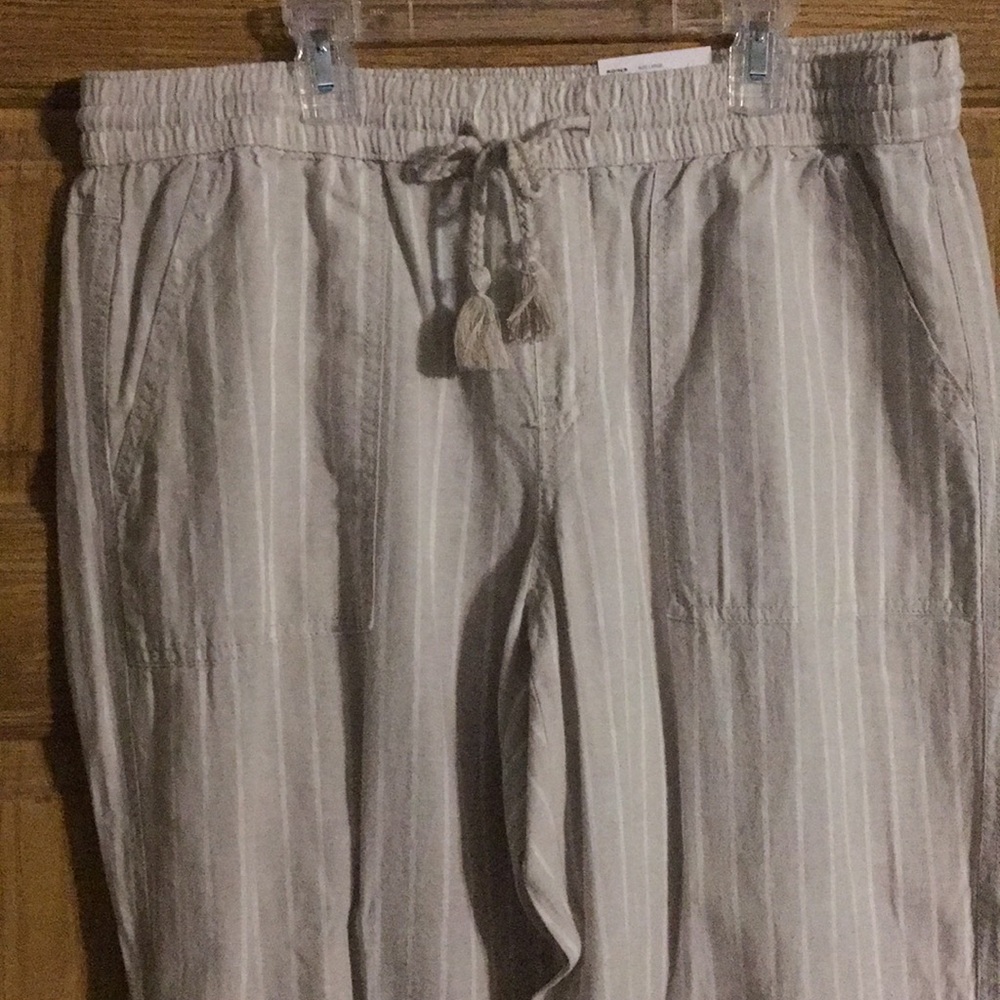 Summer-weight pants from Sonoma, NWT, large